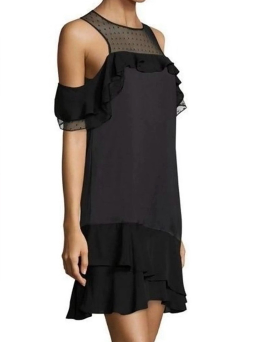 Summertime Black Cocktail Dress
